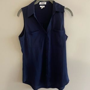 Navy Express Portofino Sleeveless Blouse